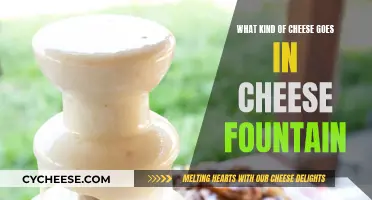 Cheese Fountain: Melting the Right Cheeses for a Fondue Feast