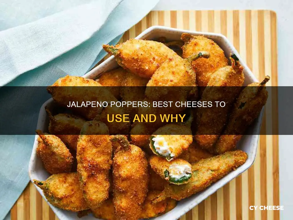 what kind of cheese goes in jalapeno poppers