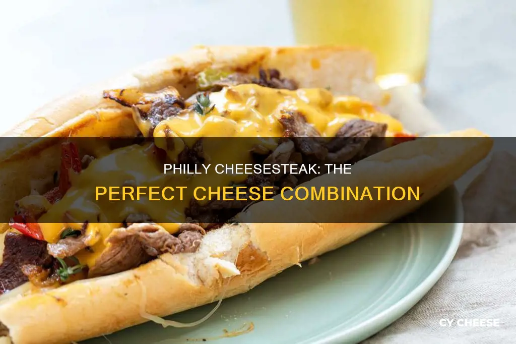 what kind of cheese goes in philly cheesesteak