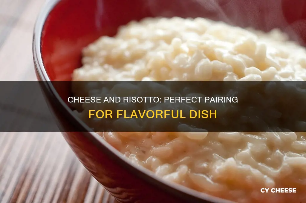 what kind of cheese goes in risotto