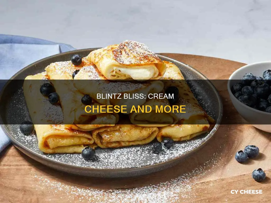 what kind of cheese goes into a blintz