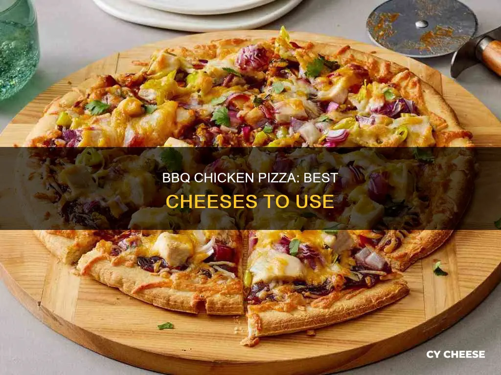 what kind of cheese goes on a bbq chicken pizza