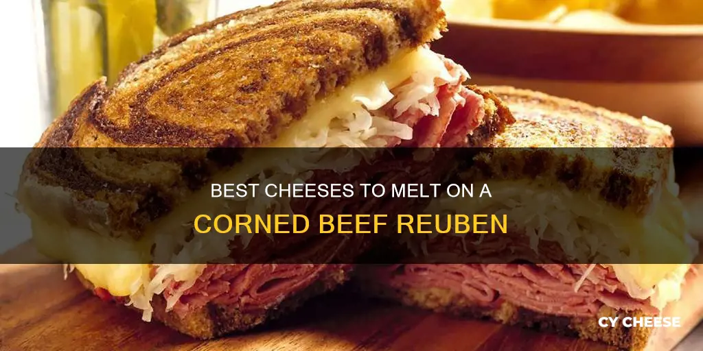 what kind of cheese goes on a corned beef reuben