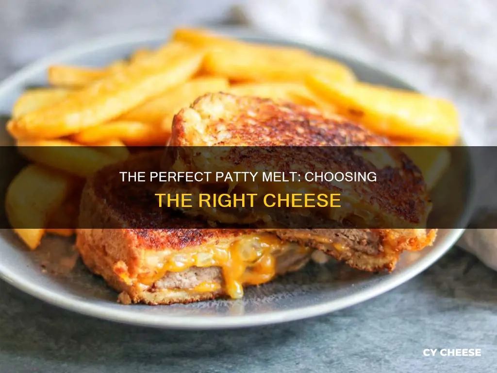 what kind of cheese goes on a patty melt