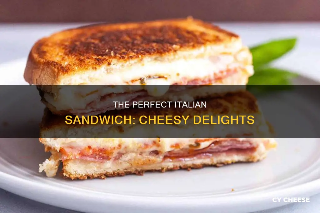 what kind of cheese goes on an italian sandwich