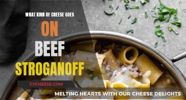 Beef Stroganoff: Choosing the Right Cheesy Topping