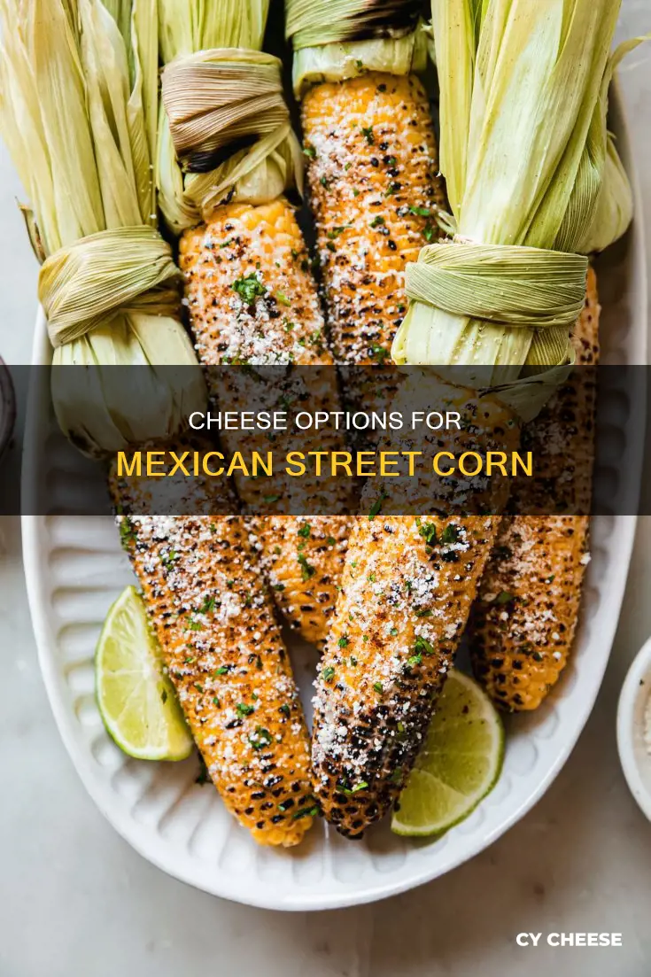 what kind of cheese goes on mexican street corn