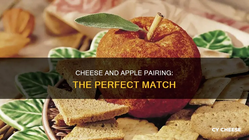 what kind of cheese goes well with apples