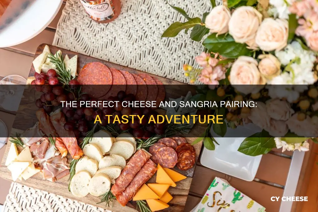 what kind of cheese goes well with sangria