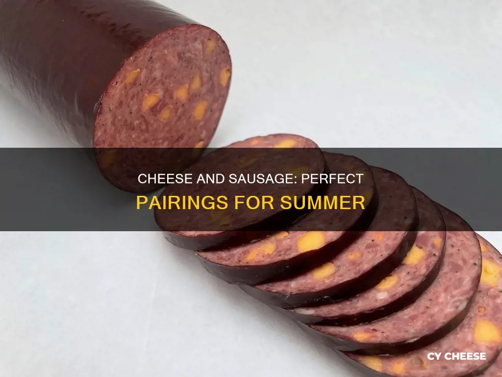 what kind of cheese goes well with summer sausage