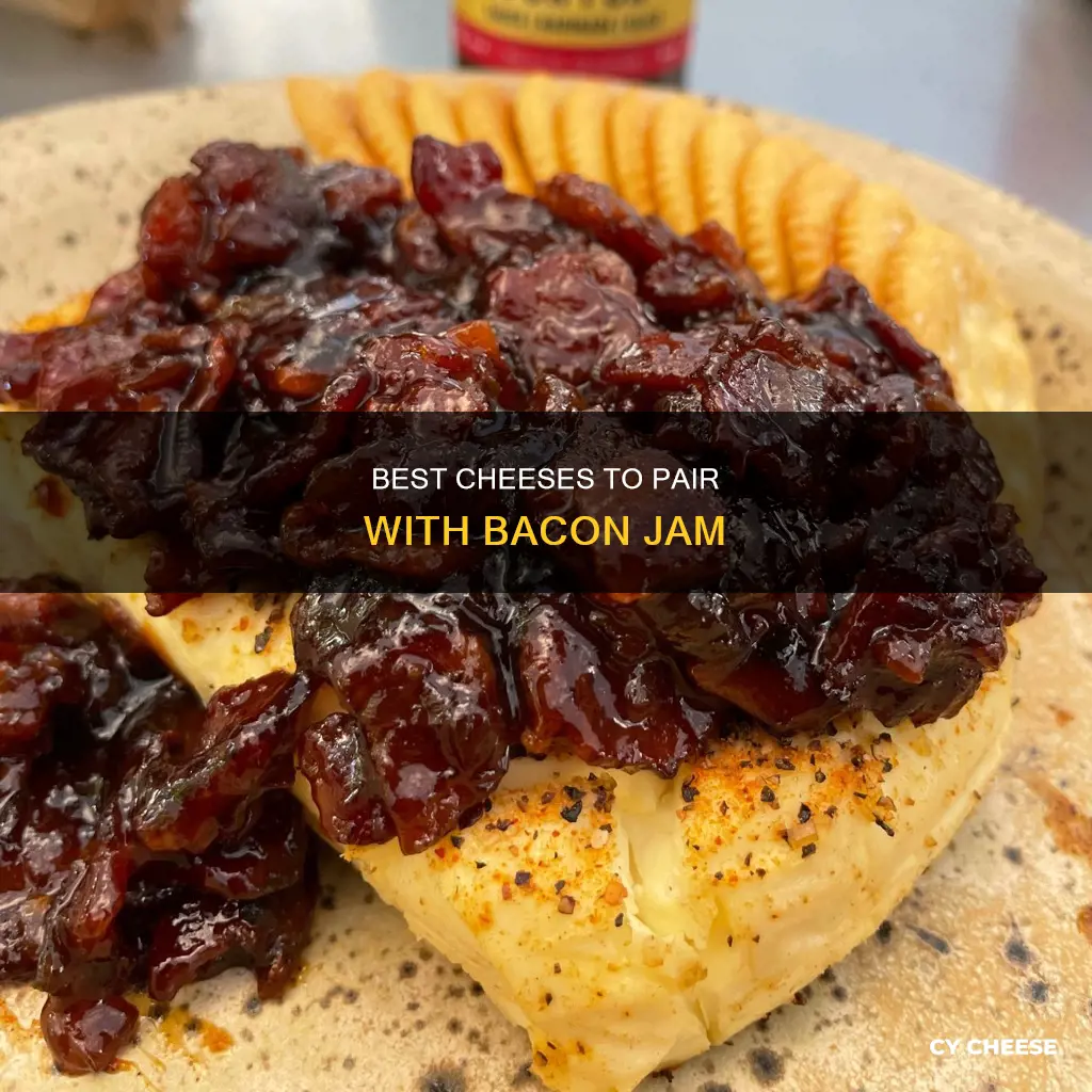 what kind of cheese goes with bacon jam