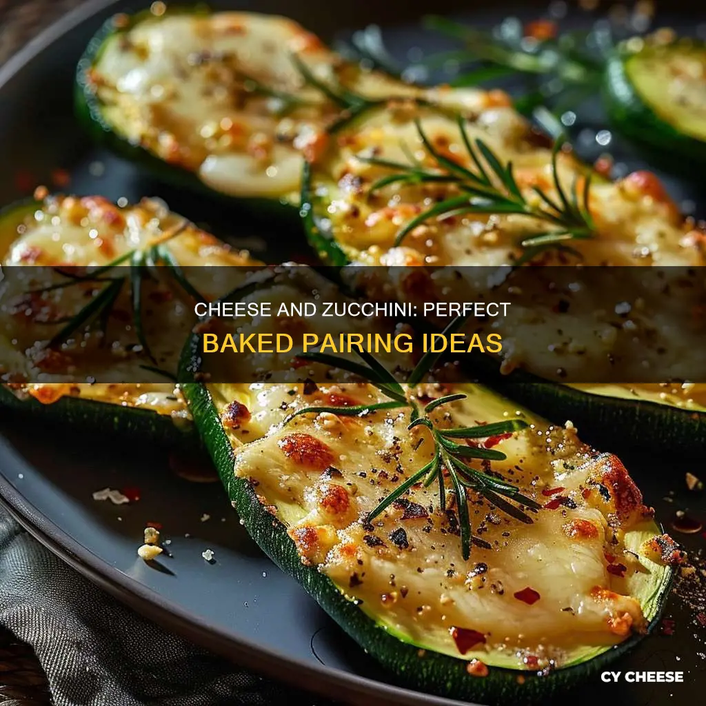 what kind of cheese goes with baked zucchini