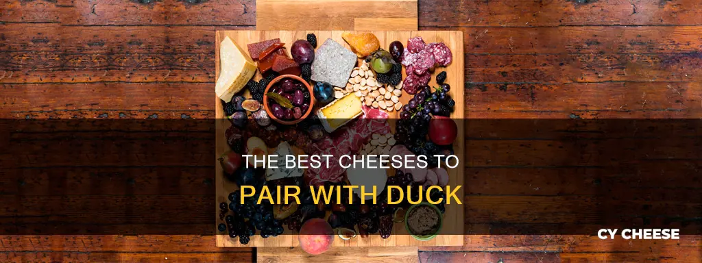 what kind of cheese goes with duck