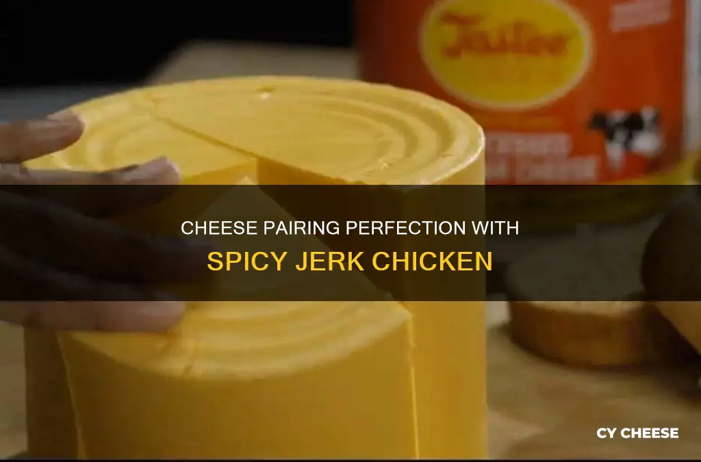 what kind of cheese goes with jerk chicken