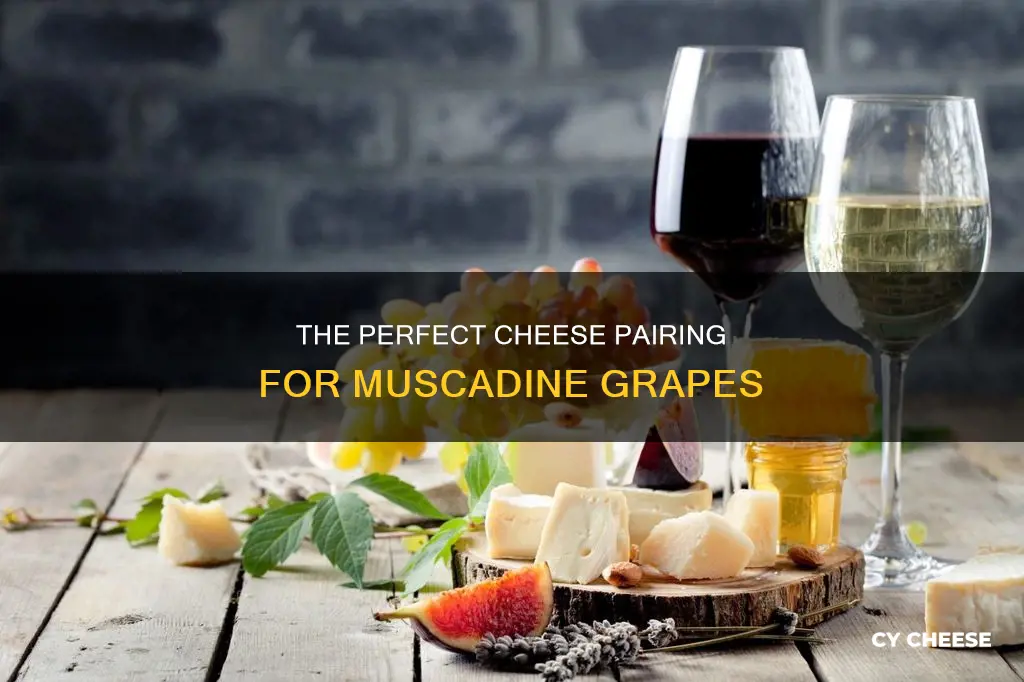 what kind of cheese goes with muscadine grapes