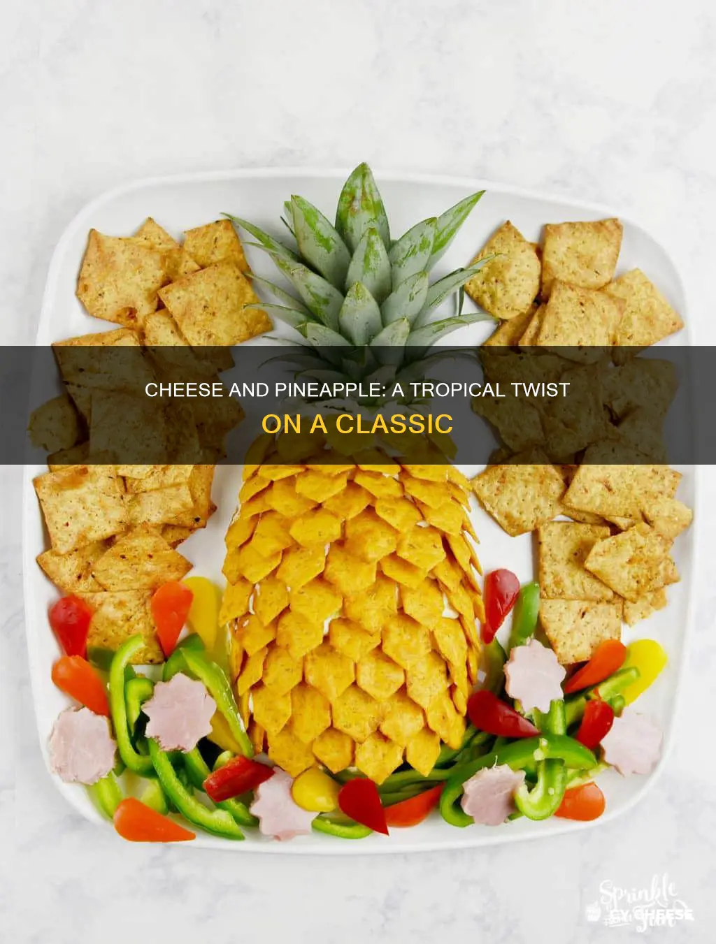 what kind of cheese goes with pineapple