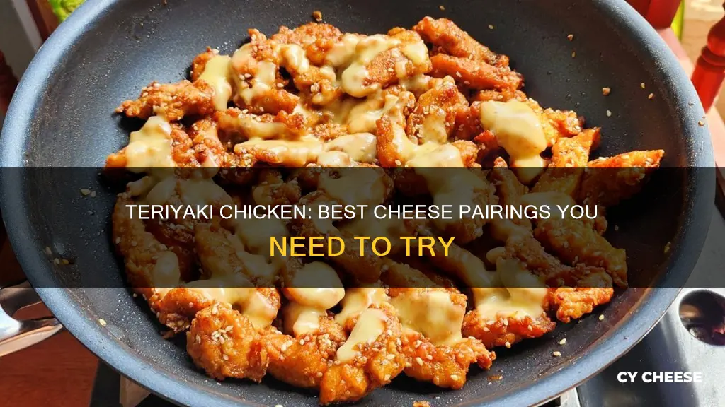 what kind of cheese goes with teriyaki chicken