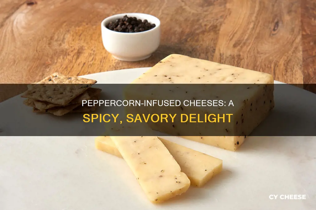 what kind of cheese has peppercorns