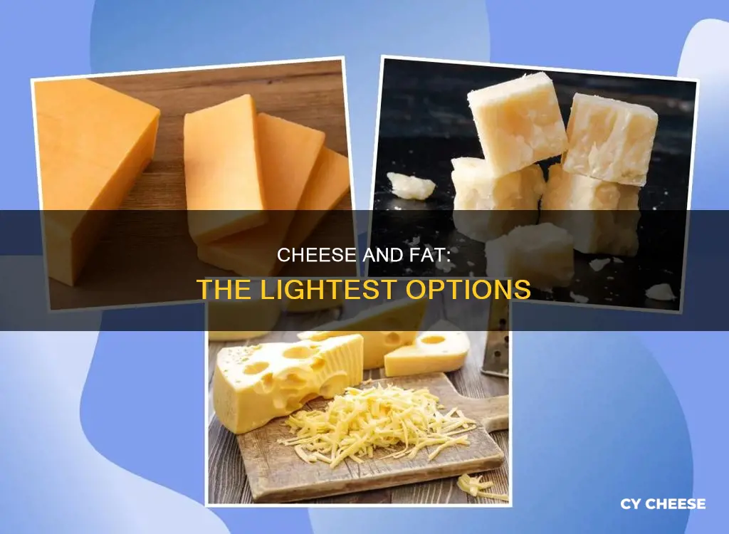 what kind of cheese has the least amount of fat