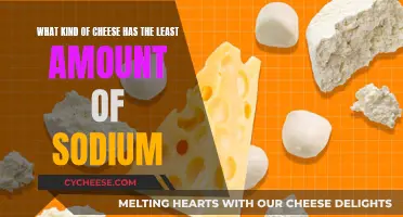 Cheese and Sodium: The Healthier Options