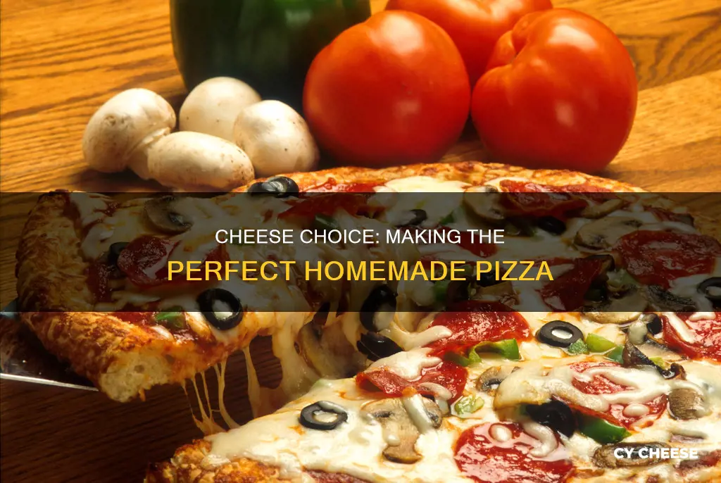 what kind of cheese homemade pizza