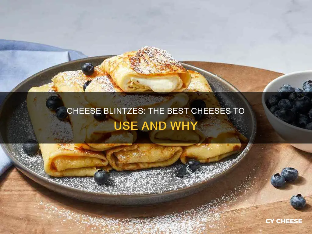 what kind of cheese i chees blintzes