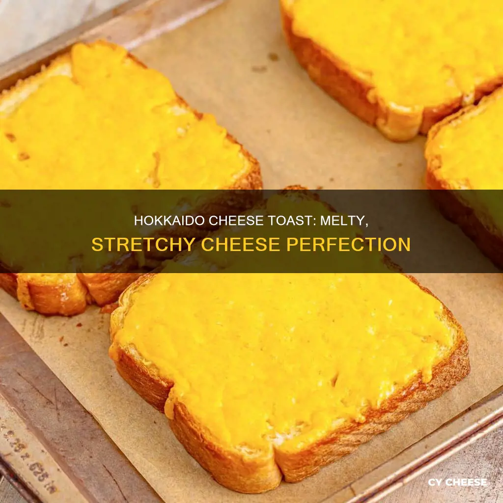 what kind of cheese in a hokkaido cheese toast