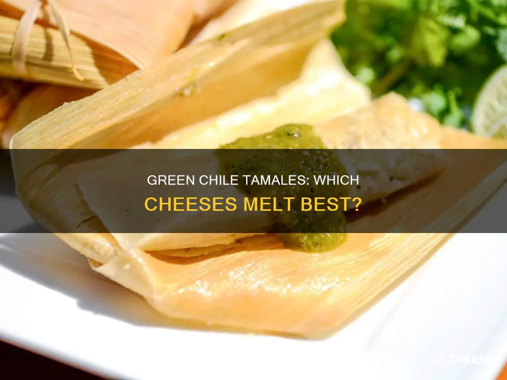 what kind of cheese in green chile tamales