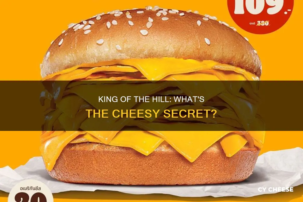 what kind of cheese in king of the hill sandwich