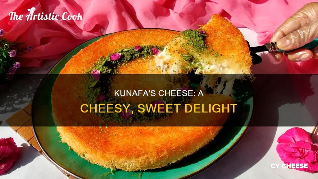 what kind of cheese in kunafa