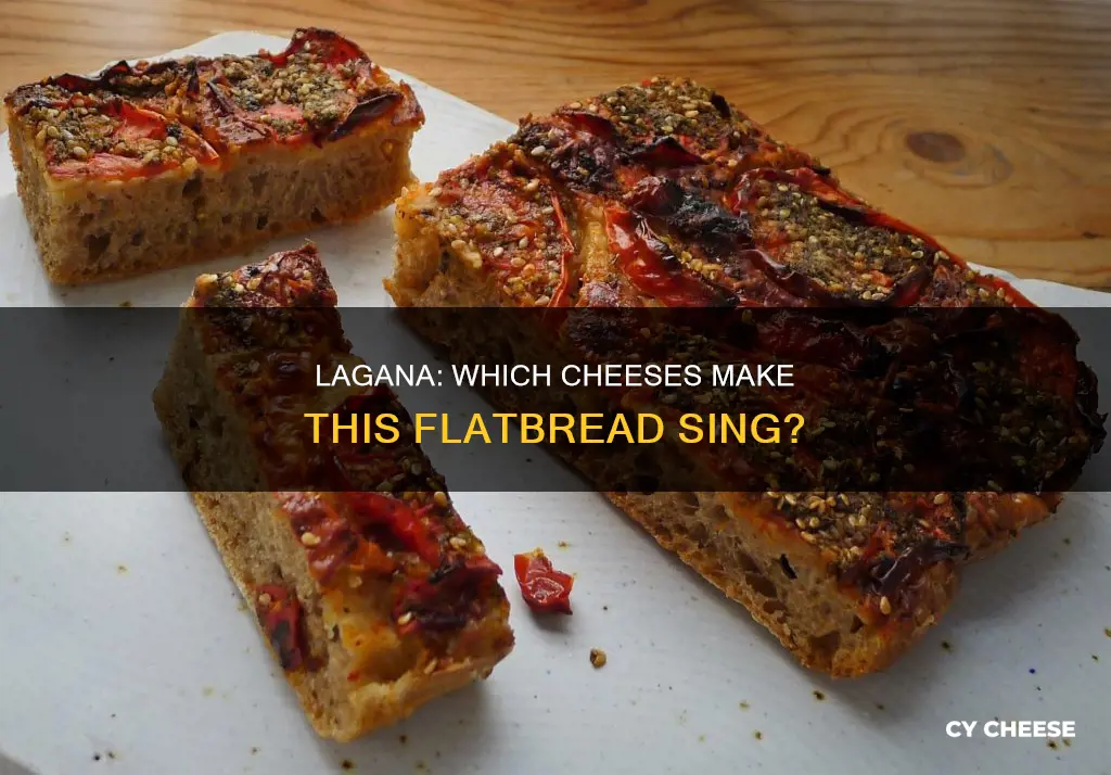 what kind of cheese in lagana