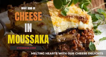 Moussaka's Cheesy Affair: Exploring the Perfect Cheese Blend