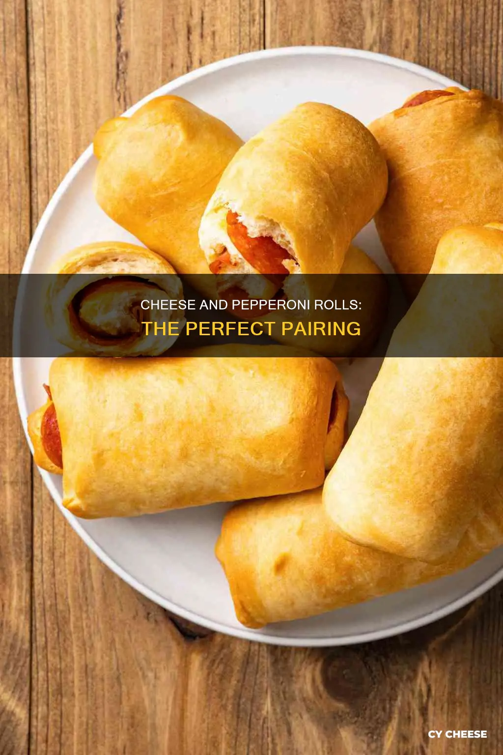 what kind of cheese in pepperoni rolls