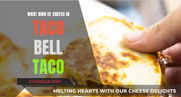 Tasty Taco Bell: Exploring Their Unique Cheese Choice