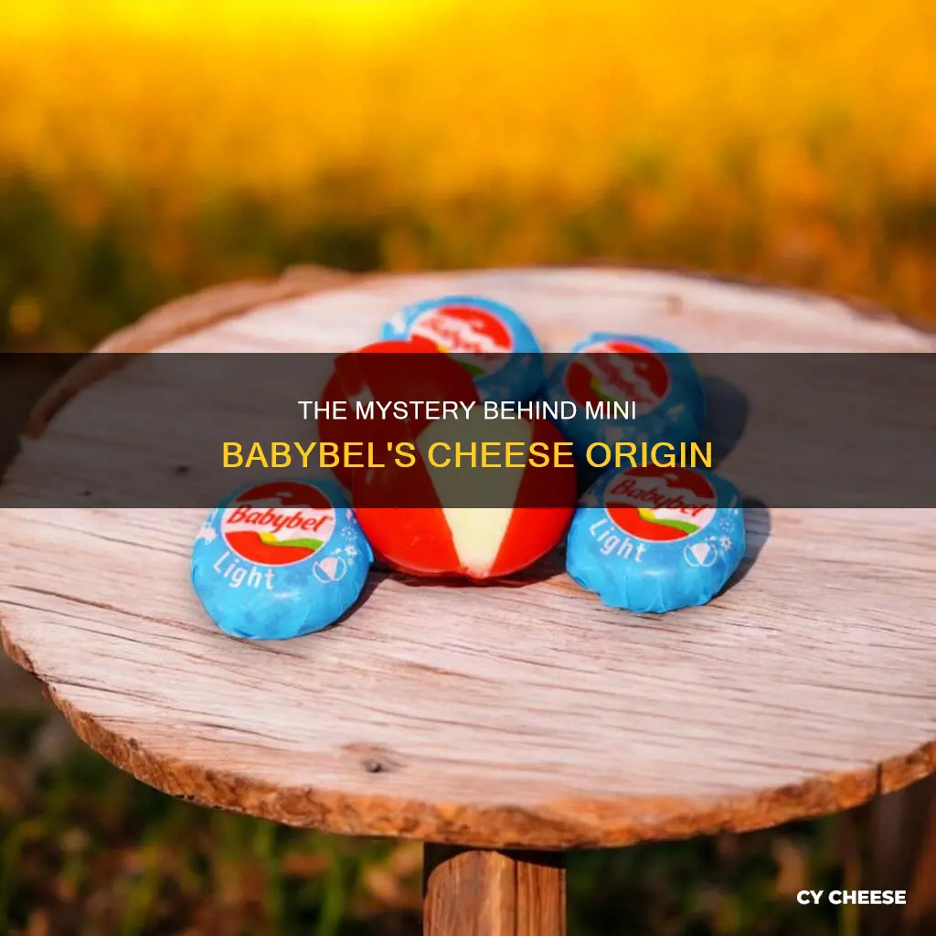 what kind of cheese is a mini babybel