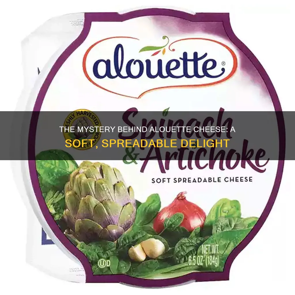 what kind of cheese is alouette