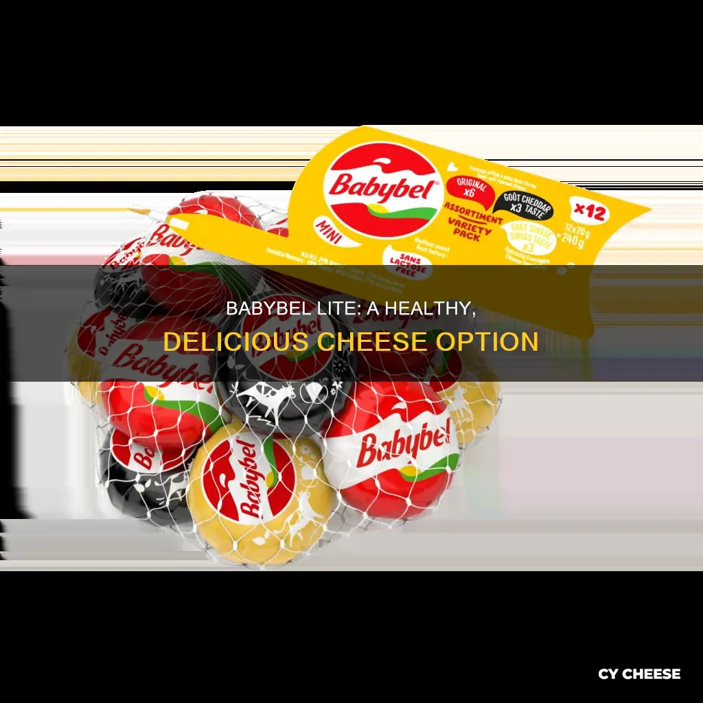 what kind of cheese is babybel lite