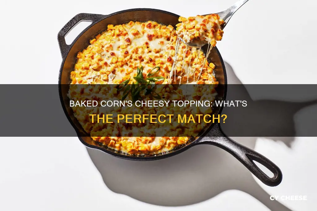 what kind of cheese is baked on corn