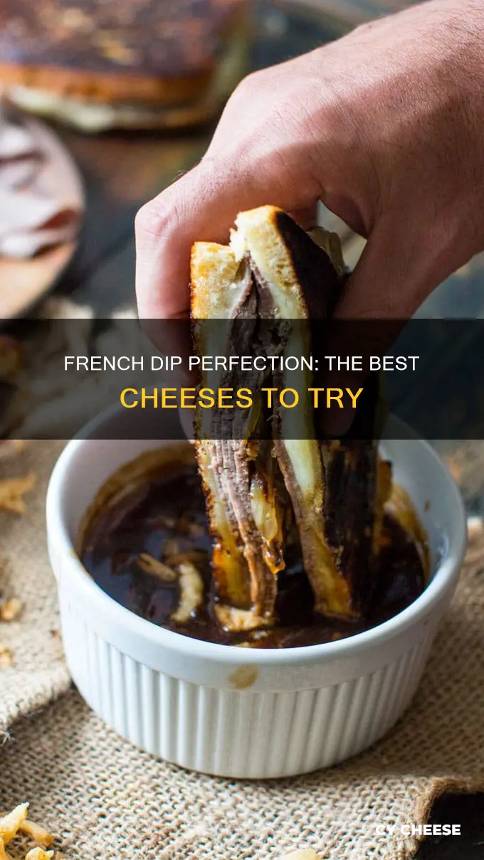 what kind of cheese is best on french dip