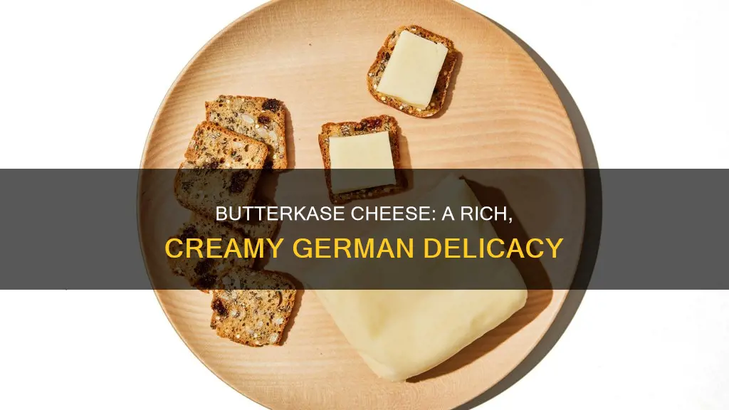 what kind of cheese is butterkase