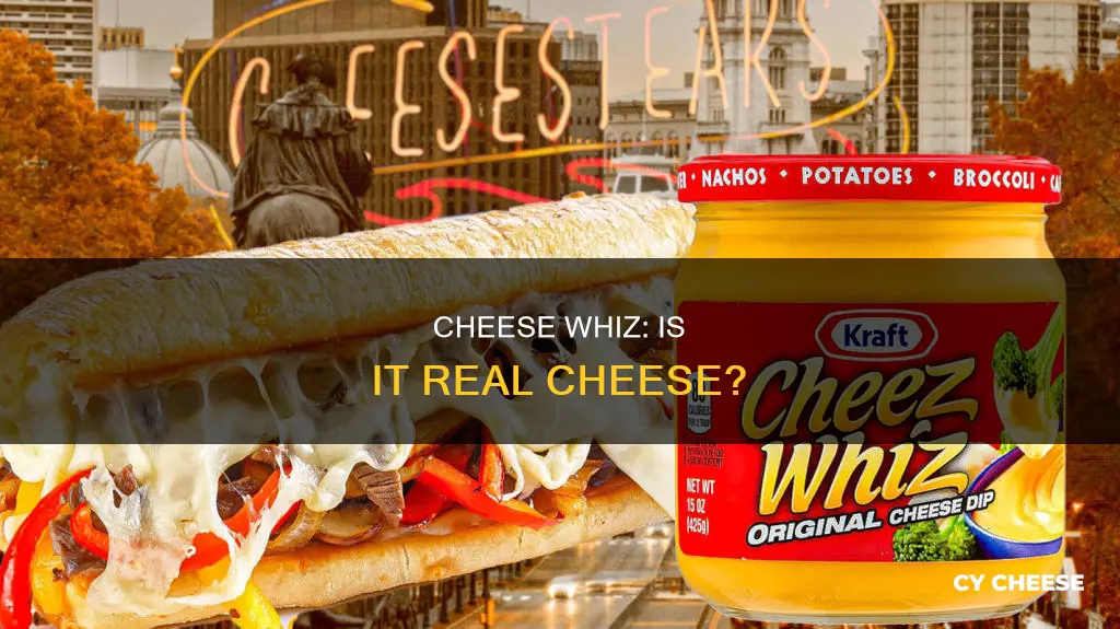 what kind of cheese is cheese whiz