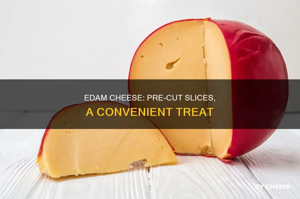 what kind of cheese is edam pre cut