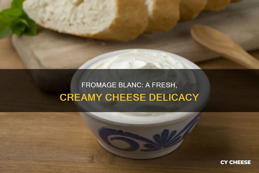 what kind of cheese is fromage blanc