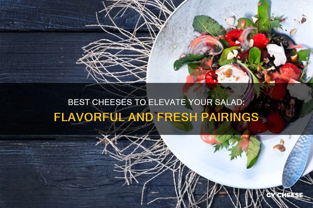 what kind of cheese is good for salad