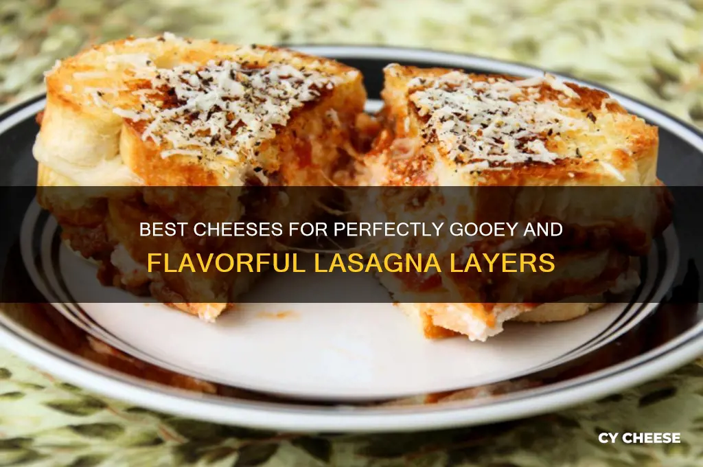 what kind of cheese is good in lasagna