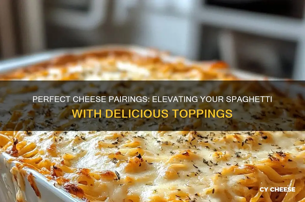 what kind of cheese is good on spaghetti