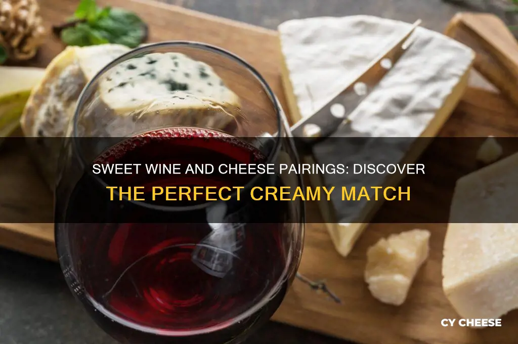 what kind of cheese is good with sweet wine