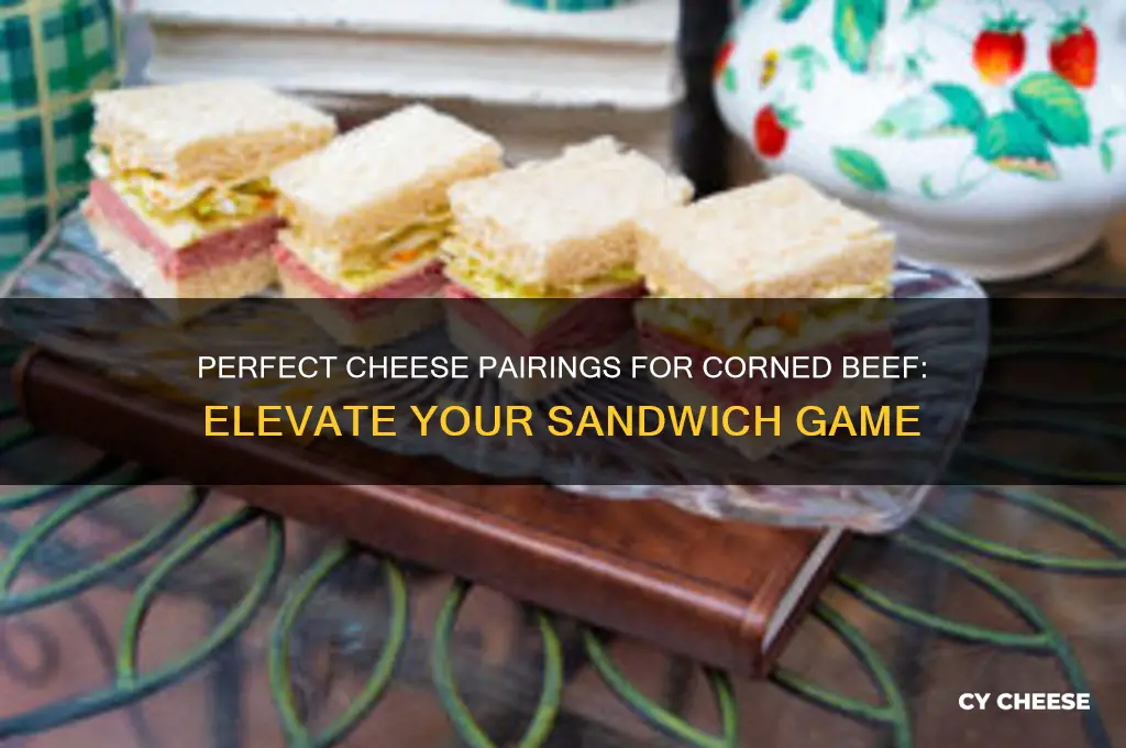 what kind of cheese is good withcorned beefc