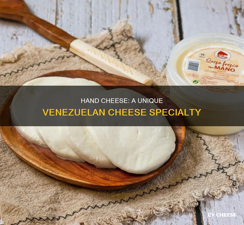 what kind of cheese is hand cheese venezuela