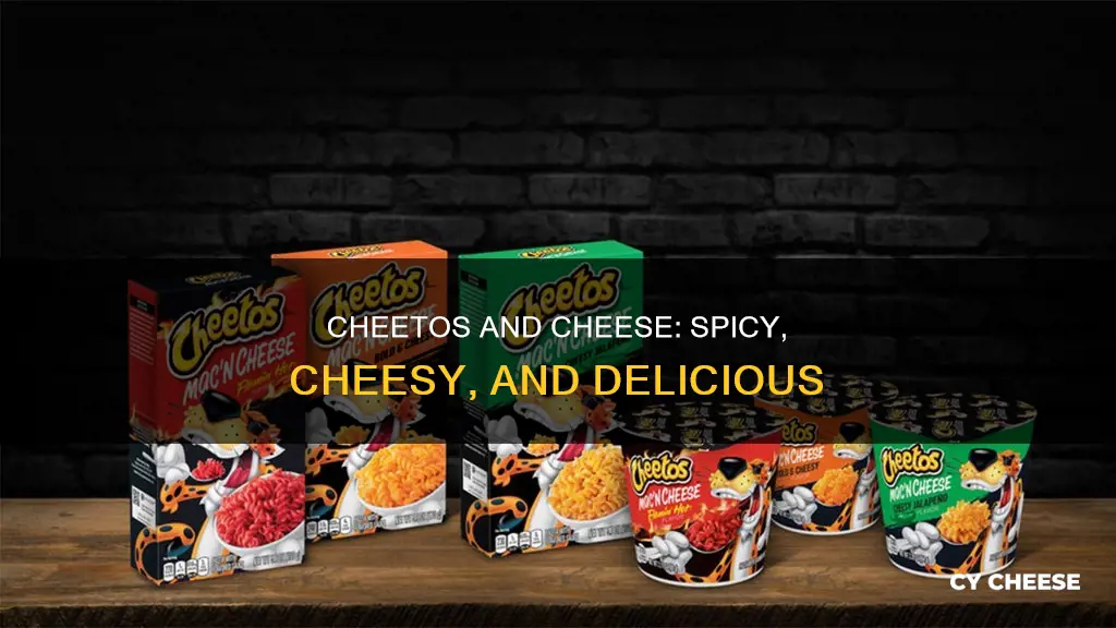 what kind of cheese is hot cheetos and cheese